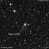 NGC 2096 - рассеянное скопление звёзд. Описание NGC 2096:, Рассеянное скопление в созвездии Золотая Рыба