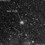 NGC 2108 - рассеянное скопление звёзд. Описание NGC 2108:, Шаровое скопление в созвездии Золотая Рыба