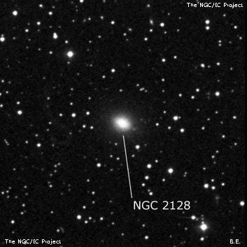 NGC 2128 - галактика. Описание NGC 2128:, Галактика в созвездии Жираф