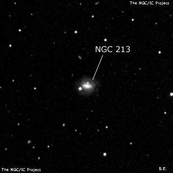 NGC 213 - спиральная галактика с баром. Описание NGC 213:, Галактика в созвездии Рыбы