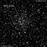 NGC 2141 - рассеянное скопление звёзд. Описание NGC 2141:, Рассеянное скопление в созвездии Орион