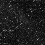 NGC 2224 - группа звёзд. Описание NGC 2224:, Объект глубокого космоса в созвездии Близнецы