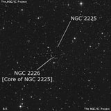NGC 2225 - рассеянное скопление звёзд. Описание NGC 2225:, Рассеянное скопление в созвездии Единорог