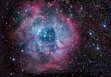 NGC 2237 - туманность. Описание NGC 2237:, Комплекс туманностей в созвездии Единорог