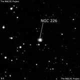 NGC 226 - галактика. Описание NGC 226:, Галактика в созвездии Андромеда