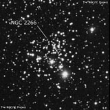 NGC 2266 - рассеянное скопление звёзд. Описание NGC 2266:, Рассеянное скопление в созвездии Близнецы