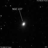 NGC 227 - галактика. Описание NGC 227:, Галактика в созвездии Кит