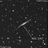 NGC 2357 - спиральная галактика. Описание NGC 2357:, Галактика в созвездии Близнецы