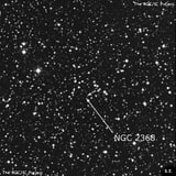 NGC 2368 - рассеянное скопление звёзд. Описание NGC 2368:, Рассеянное скопление в созвездии Единорог