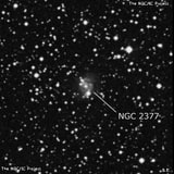 NGC 2377 - спиральная галактика. Описание NGC 2377:, Галактика в созвездии Единорог