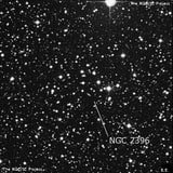 NGC 2396 - рассеянное скопление звёзд. Описание NGC 2396:, Рассеянное скопление в созвездии Корма