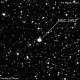 NGC 2452 - планетарная туманность. Описание NGC 2452:, Планетарная туманность в созвездии Корма
