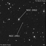 NGC 2461 - одиночная звезда. Описание NGC 2461:, Двойная звезда в созвездии Рысь