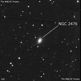 NGC 2476 - эллиптическая галактика. Описание NGC 2476:, Галактика в созвездии Рысь