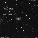 NGC 2486 - спиральная галактика. Описание NGC 2486:, Галактика в созвездии Близнецы
