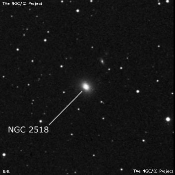 NGC 2518 - галактика. Описание NGC 2518:, Галактика в созвездии Рысь