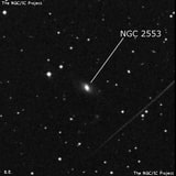 NGC 2553 - спиральная галактика. Описание NGC 2553:, Галактика в созвездии Рак