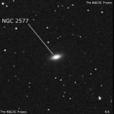 NGC 2577 - галактика. Описание NGC 2577:, Галактика в созвездии Рак