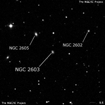 NGC 2603 - галактика. Описание NGC 2603:, Галактика в созвездии Большая Медведица
