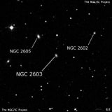NGC 2603 - галактика. Описание NGC 2603:, Галактика в созвездии Большая Медведица