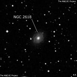 NGC 2618 - галактика. Описание NGC 2618:, Галактика в созвездии Гидра