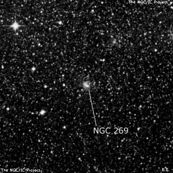 NGC 269 - рассеянное скопление звёзд. Описание NGC 269:, Рассеянное скопление в созвездии Тукан