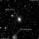 NGC 2717 - спиральная галактика с баром. Описание NGC 2717:, Галактика в созвездии Компас