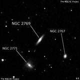 NGC 2769 - спиральная галактика. Описание NGC 2769:, Галактика в созвездии Большая Медведица