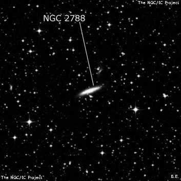 NGC 2788 - галактика. Описание NGC 2788:, Галактика в созвездии Киль