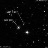 NGC 2812 - линзовидная галактика. Описание NGC 2812:, Галактика в созвездии Рак