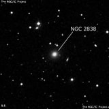 NGC 2838 - галактика. Описание NGC 2838:, Галактика в созвездии Рысь