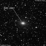 NGC 2887 - галактика. Описание NGC 2887:, Галактика в созвездии Киль