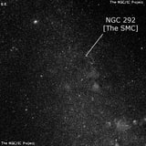 NGC 292 - спиральная галактика с баром. Описание NGC 292:, Галактика в созвездии Тукан