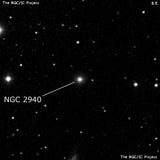 NGC 2940 - галактика. Описание NGC 2940:, Галактика в созвездии Лев