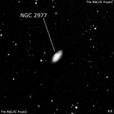 NGC 2977 - спиральная галактика. Описание NGC 2977:, Галактика в созвездии Дракон