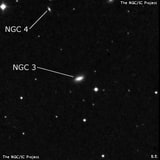 NGC 3 - линзовидная галактика. Описание NGC 3:, Галактика в созвездии Рыбы