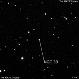 NGC 30 - две звезды. Описание NGC 30:, Двойная звезда в созвездии Пегас