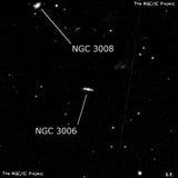 NGC 3006 - линзовидная галактика. Описание NGC 3006:, Галактика в созвездии Большая Медведица