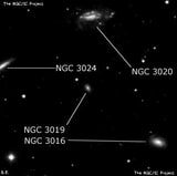 NGC 3019 - галактика. Описание NGC 3019:, Галактика в созвездии Лев