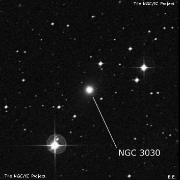NGC 3030 - галактика. Описание NGC 3030:, Галактика в созвездии Гидра
