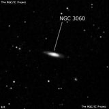 NGC 3060 - спиральная галактика. Описание NGC 3060:, Галактика в созвездии Лев