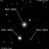 NGC 3065 - линзовидная галактика. Описание NGC 3065:, Галактика в созвездии Большая Медведица
