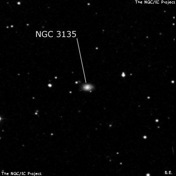NGC 3135 - галактика. Описание NGC 3135:, Галактика в созвездии Большая Медведица