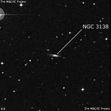 NGC 3138 - галактика. Описание NGC 3138:, Галактика в созвездии Гидра
