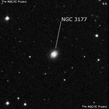 NGC 3177 - галактика. Описание NGC 3177:, Галактика в созвездии Лев