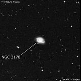 NGC 3178 - спиральная галактика. Описание NGC 3178:, Галактика в созвездии Гидра