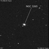 NGC 3265 - эллиптическая галактика. Описание NGC 3265:, Галактика в созвездии Малый Лев