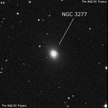 NGC 3277 - галактика. Описание NGC 3277:, Галактика в созвездии Малый Лев
