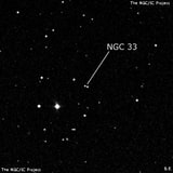 NGC 33 - две звезды. Описание NGC 33:, Двойная звезда в созвездии Рыбы