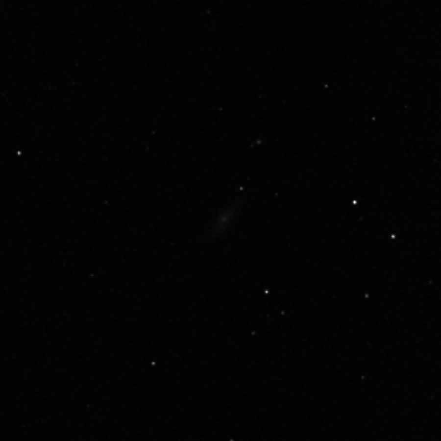 NGC 3314, Галактика в созвездии Гидра